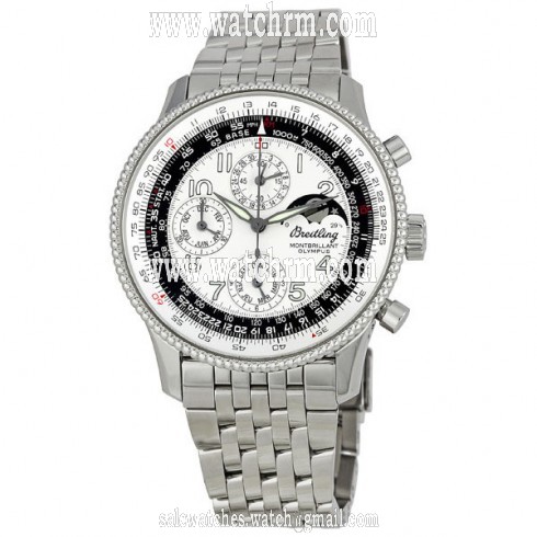 Breitling Navitimer Montbrillant Olympus Men's Watch A1935012-G592SS