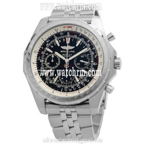 Breitling Bentley Motors Chronograph Steel Men's Watch A2536212-G552SS