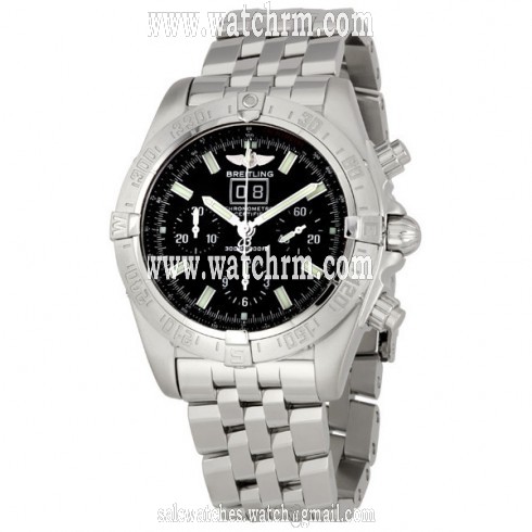 Breitling Blackbird Men's Chronograph Watch with Black Dial A4435912-B811SS