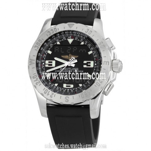 Breitling Professional Airwolf SuperQuartz Analog-Digital Watch A7836323-B9-120S