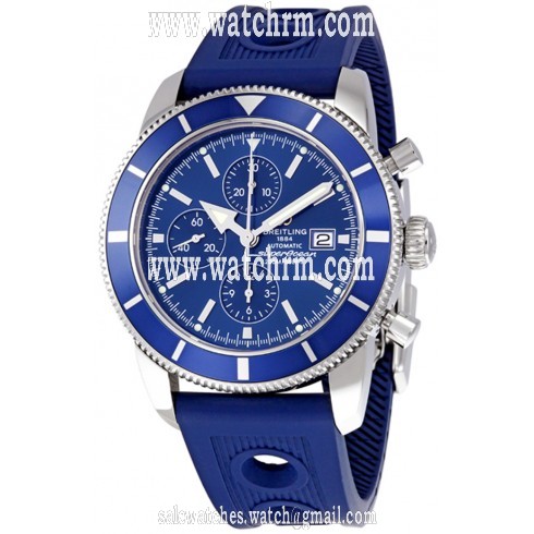 Breitling SuperOcean Heritage Blue Dial Chronograph Men's Watch A1332016-C758BLOR