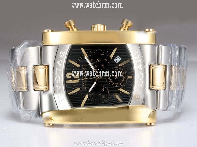 Bvlgari Assioma AA44C13GLDCH Black Dial 44mm Automatic Watch