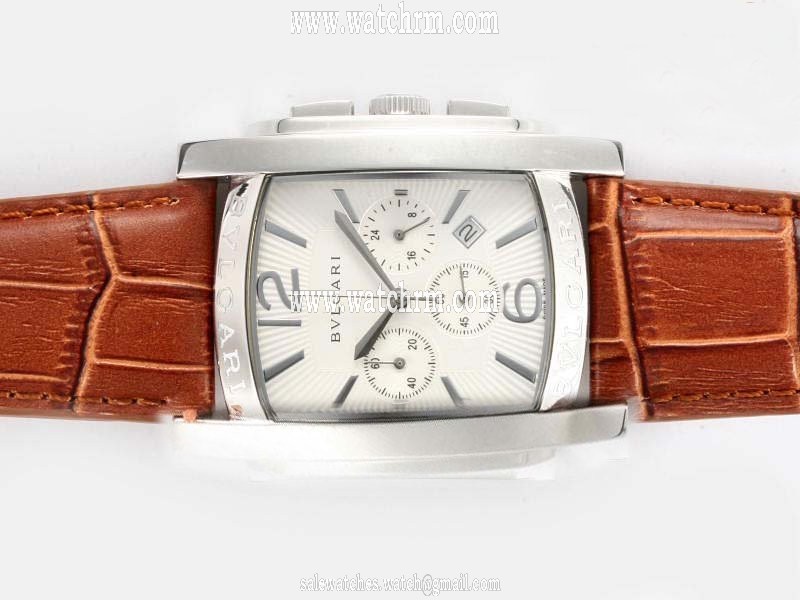 Bvlgari Assioma AA44C14SLDCH 44mm White Dial Stainless Steel Case Watch