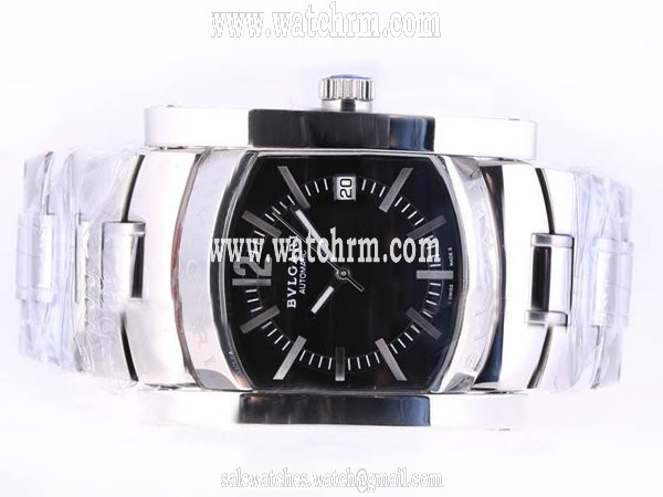 Bvlgari Assioma AA44C14SSD Mens Stainless Steel Bezel Automatic Watch