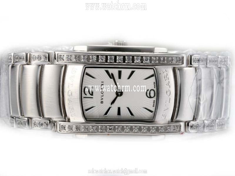 Bvlgari Assioma D AAW26WGD1GD1 Rectangle Quartz Womens Watch