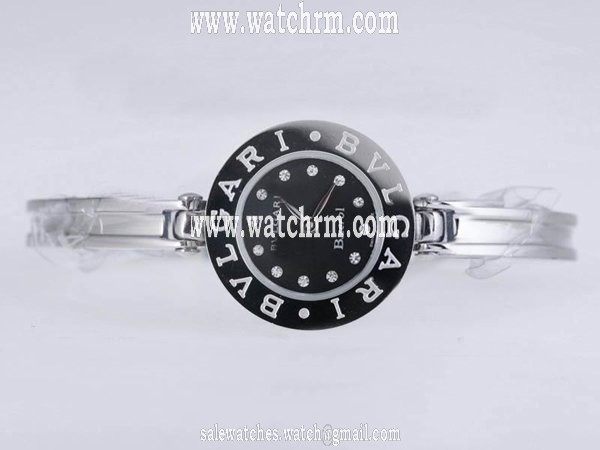 Bvlgari B.Zeroi BZ22BSV.M Round Stainless Steel Case Womens Watch