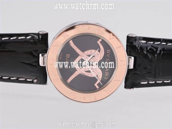 Bvlgari B.Zeroi BZ35BHDSGL Womens Rose Gold Case Round Watch