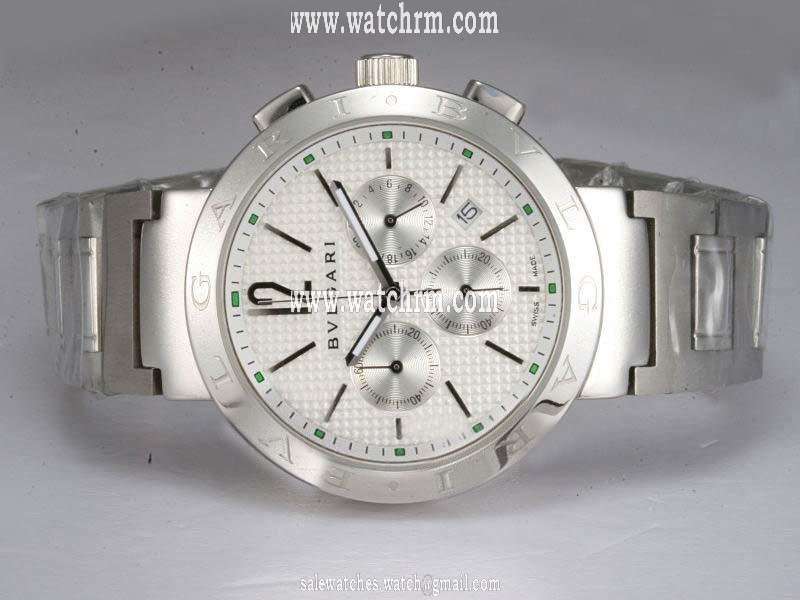 Bvlgari Bulgari Bulgari BB38BSSDCH/N Automatic Womens Stainless Steel Bezel Watch