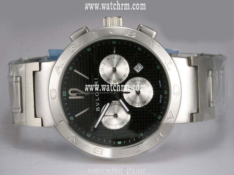 Bvlgari Bulgari Bulgari BB38BSSDCH/N Mens 38mm Stainless Steel Case Watch