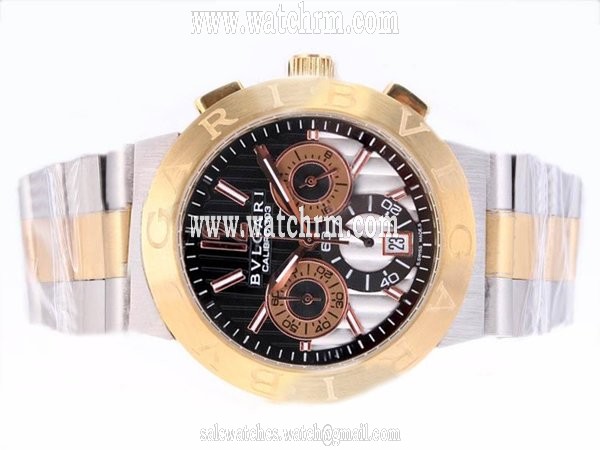 Bvlgari Diagono CH35WSGDAuto Automatic 35mm Multicolor Dial Watch