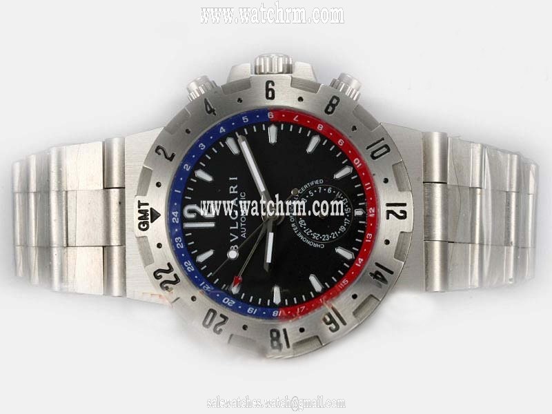 Bvlgari Diagono professional GMT40SSD Round Mens Automatic Watch