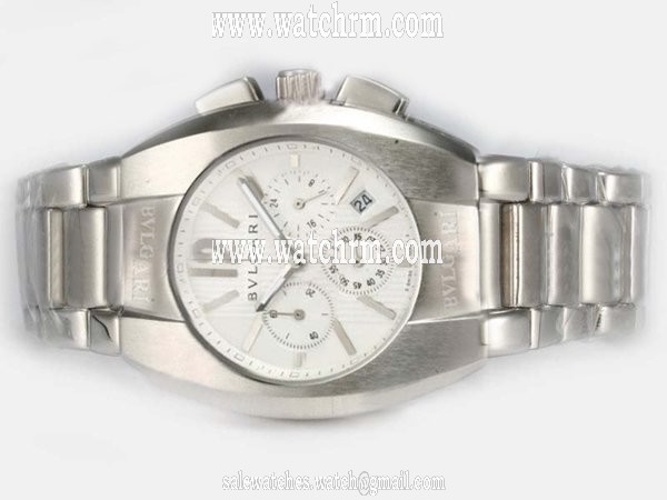 Bvlgari Ergon EG40BSSDCH Mens 35mm Stainless Steel Case Watch