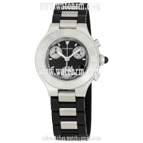 Cartier 21 Chronoscaph Ladies Watch W10198U2