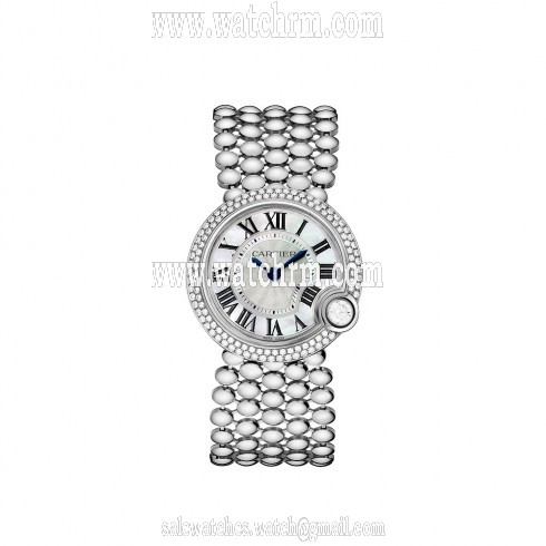 Cartier Ballon Blanc Mother of Pearl Dial Ladies Watch WE902072