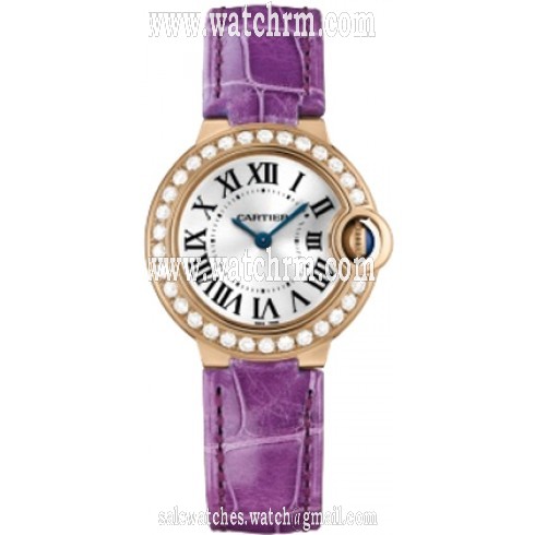 Cartier Ballon Bleu 18k Rose Gold Ladies Watch WE900251