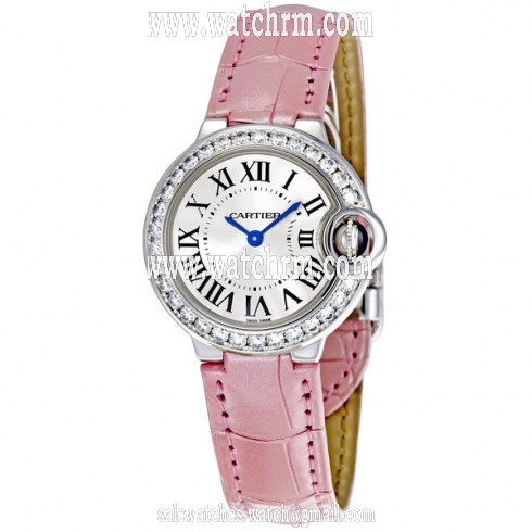Cartier Ballon Bleu de Cartier 18k White Gold Small Watch WE900351