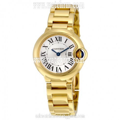 Cartier Ballon Bleu de Cartier 18k Yellow Gold Small Watch W69001Z2