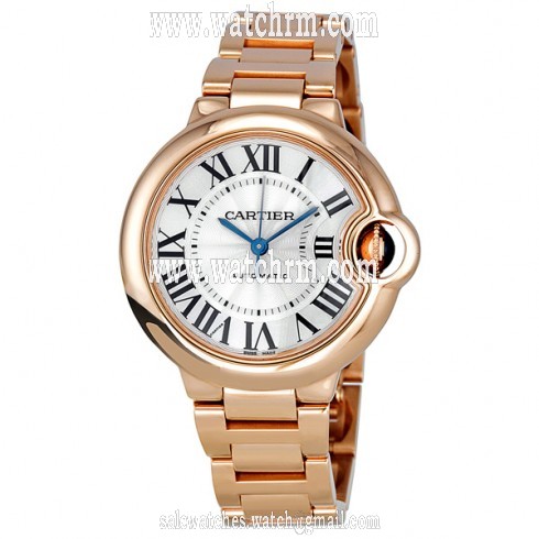 Cartier Ballon Bleu de Cartier 18kt Pink Gold 33mm Watch W6920068