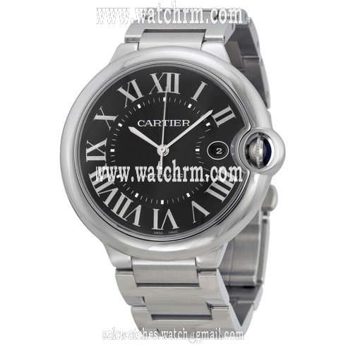 Cartier Ballon Bleu De Cartier Black Dial Stainless Steel Watch W6920042