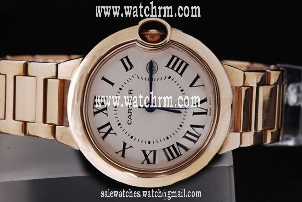 Cartier Ballon Bleu de Cartier W69003Z2 Mens Round Automatic Watch