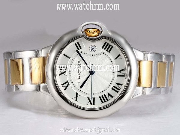 Cartier Ballon Bleu de Cartier W69009Z3 White Dial 42mm Automatic Watch