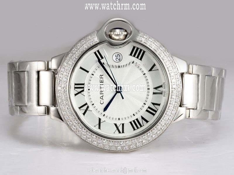 Cartier Ballon Bleu de Cartier W69011Z4 Quartz 36mm Mens Watch