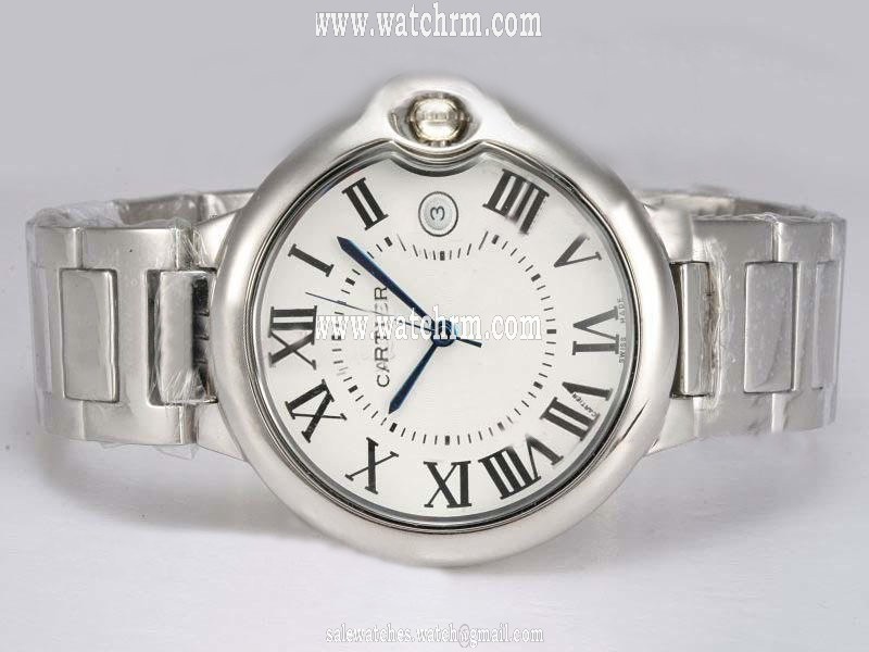 Cartier Ballon Bleu de Cartier W69012Z4 36mm Quartz Mens Watch