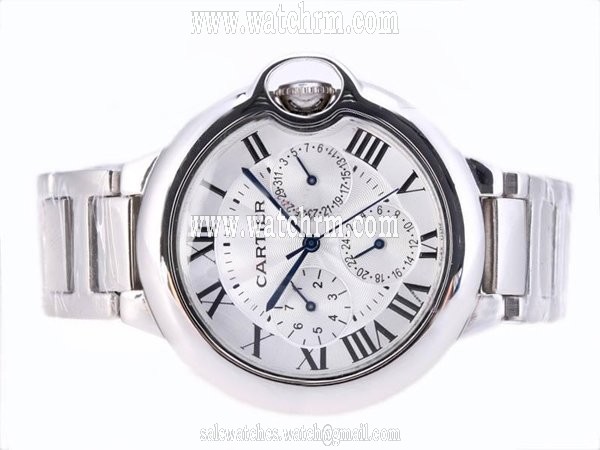Cartier Ballon Bleu de Cartier W69012Z4 36mm Stainless Steel Case Mens Watch