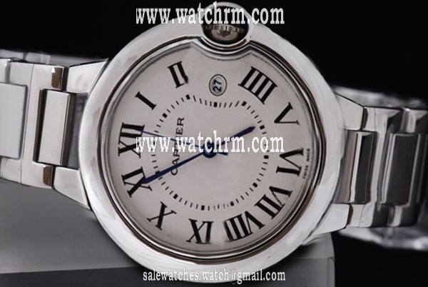 Cartier Ballon Bleu de Cartier W69012Z4 Mens Stainless Steel Case 42mm Watch