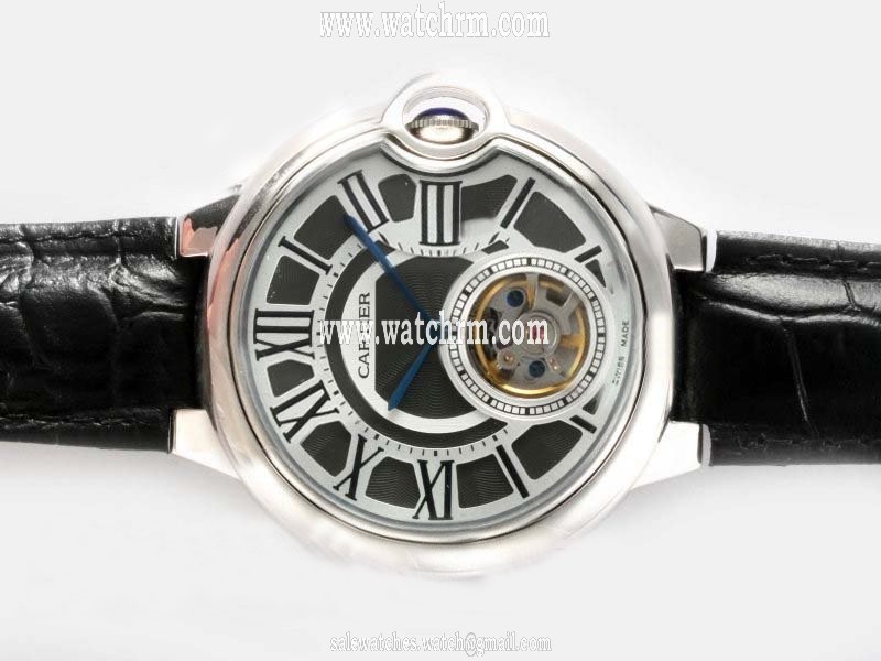 Cartier Ballon Bleu de Cartier W6920055 42mm Manual Winding Black Dial Watch