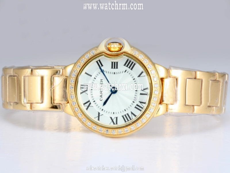 Cartier Ballon Bleu de Cartier WE902034 Womens Quartz 26mm Watch