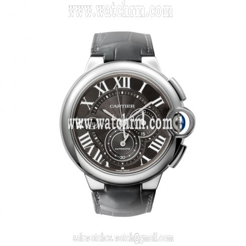 Cartier Ballon Bleu Gray Flinque Dial Men's Watch W6920079
