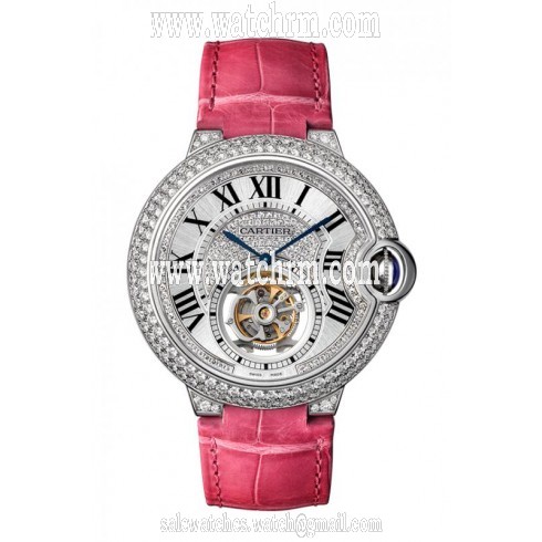 Cartier Ballon Bleu Guilloche Dial Ladies Watch HPI00716