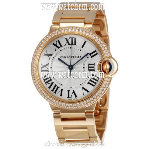 Cartier Ballon Bleu Medium 18kt Rose Gold Watch WE9005Z3