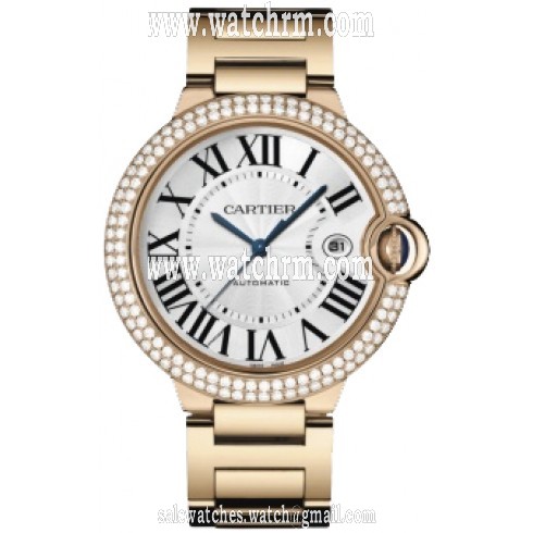 Cartier Ballon Bleu Rose Gold Men's Watch WE9008Z3