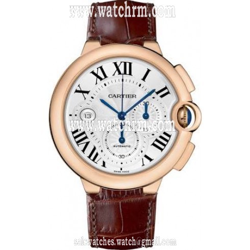 Cartier Ballon Bleu Silver Dial Men's Watch W6920074