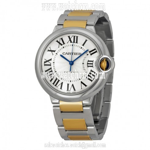 Cartier Ballon Bleu Unisex Steel and Gold Watch W6920047