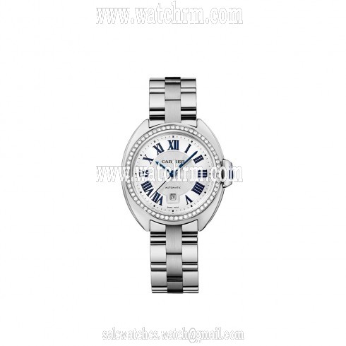 Cartier Cle Flinque Dial Ladies Watch WJCL0002