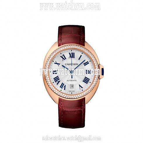 Cartier Cle Flinque Dial Ladies Watch WJCL0012