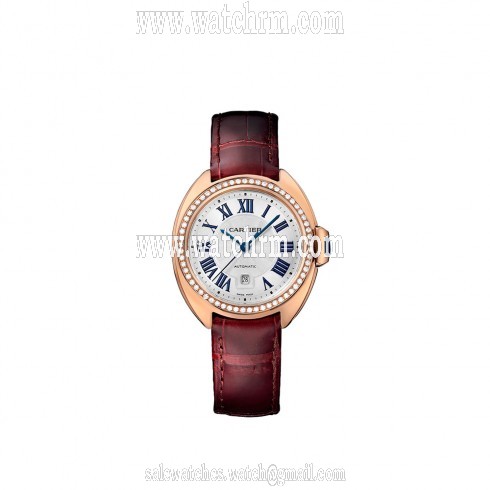 Cartier Cle Flinque Dial Ladies Watch WJCL0016