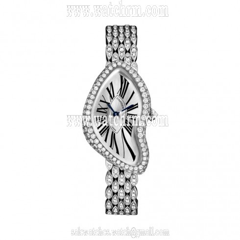 Cartier Crash Silver Dial Ladies Watch HPI00654