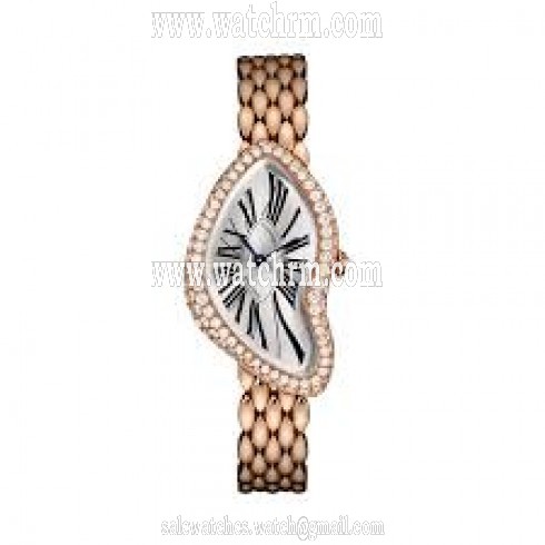 Cartier Crash Silver Dial Ladies Watch WL420047