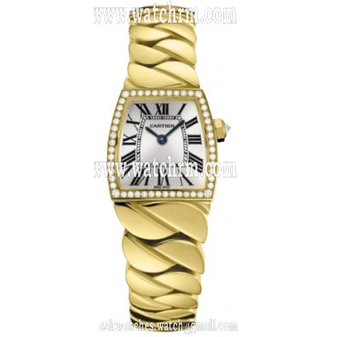Cartier La Dona 18k Yellow Gold Ladies Watch WE60040H
