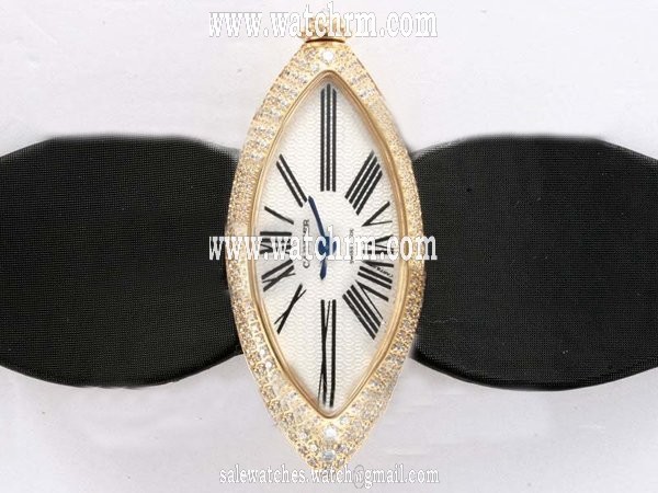 Cartier Libre WJ303050 Mens Stainless Steel with 18k Gold Bezel Watch