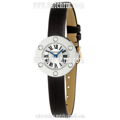 Cartier Love 18k White Gold Small Ladies Watch WE800231