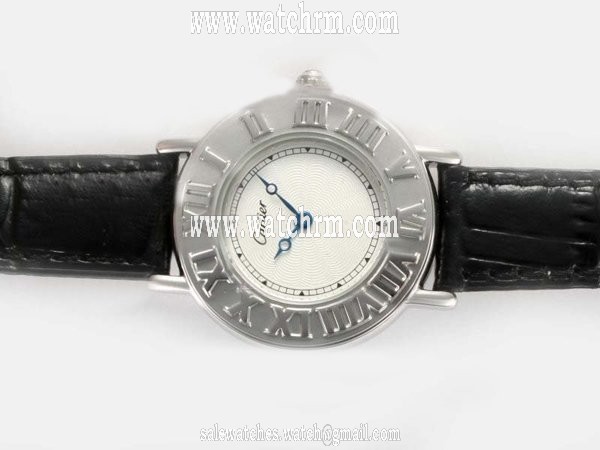 Cartier Must 21 W10109T2 Man:38mm / Lady:30mm Quartz White Dial Watch