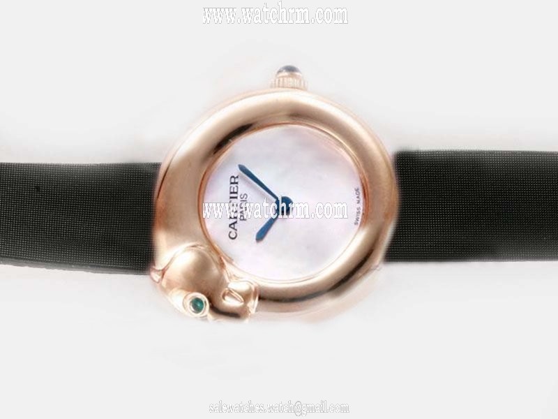 Cartier Panther WAES2549 Womens 22mm Stainless Steel Case Watch