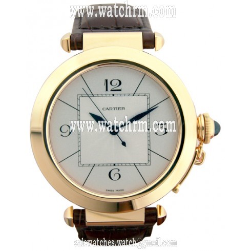 Cartier Pasha 18kt Yellow Gold Men's Watch W3018651