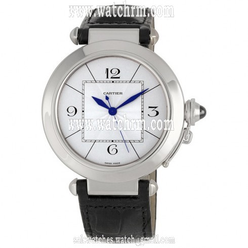 Cartier Pasha de Cartier 18kt White Gold Men's Watch W3018751