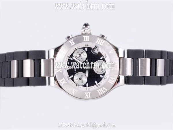 Cartier Pasha de Cartier W10198U2 30mm Quartz Chronograph Watch